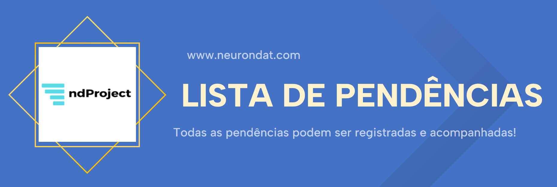 Lista de Pendências